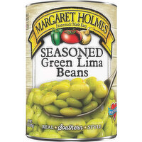 Margaret Holmes Green Lima Beans, Seasoned - 15 Ounce 