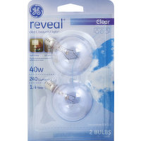 GE Decorative Bulbs, 40 Watts - 2 Each