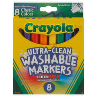 Crayola Crayons, Ultra-Clean Washable, ColorMax, Large