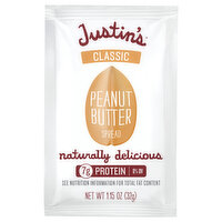 Justin's Peanut Butter Spread, Classic - 1.15 Ounce 