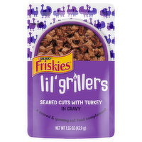 Friskies Cat Food, Seared Cuts with Turkey in Gravy - 1.55 Ounce 