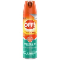 Off! Insect Repellent, Smooth & Dry - 4 Ounce 