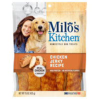 Milo's Kitchen Dog Treats, Chicken Jerky Recipe - 15 Ounce 