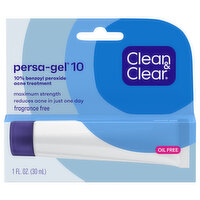 Clean & Clear Persa-Gel 10, Maximum Strength - 1 Fluid ounce 