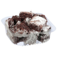 Fresh Powdered Sugar Brownie Bites