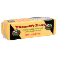 Wisconsins Finest Cheese, American, Pasteurized Process - 5 Pound 