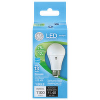 GE Light Bulb, LED, Daylight, 12 Watts - 1 Each