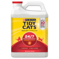 Tidy Cats Clumping Litter, Multi-Cat, 24/7 Performance - 20 Pound 