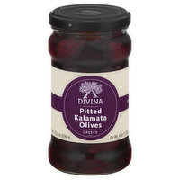Divina Olives, Kalamata, Pitted - 10.2 Ounce