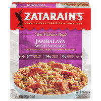 Zatarain's Frozen Jambalaya Flavored With Sausage - 12 Ounce 