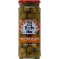 Early California Olives, Manzanilla, Pimiento Stuffed - 10 Ounce 