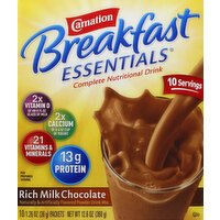 Carnation Complete Nutritional Drink, Rich Milk Chocolate