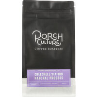 Porch Culture Coffee Roasters Coffee, Whole Bean, Chelchele Station Natural Process - 12 Ounce 