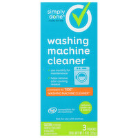 Simply Done Washing Machine Cleaner - 3 Each