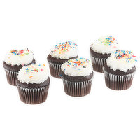 Brookshire's Cupcakes, Chocolate with White Icing