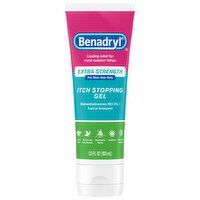 Benadryl Itch Stopping Gel, Extra Strength - 3.5 Fluid ounce 