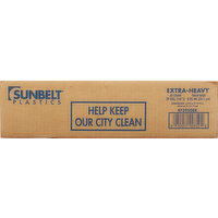 Sunbelt Plastics Trash Bags, Extra-Heavy - 50 Each 