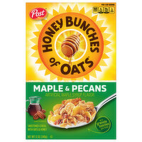 Honey Bunches of Oats Cereal, Maple & Pecans - 12 Ounce 