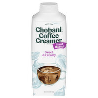 Chobani Coffee Creamer, Plant Based, Sweet & Creamy - 24 Fluid ounce