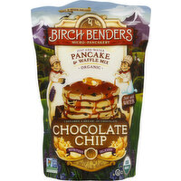 Birch Benders Pancake & Waffle Mix, Organic, Chocolate Chip - 16 Ounce 