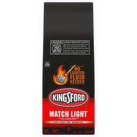 Kingsford Charcoal Briquets, Instant, Match Light
