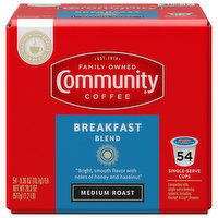 Community Breakfast Blend Medium Roast Coffee Single-Serve Cups - 20.3 Ounce 
