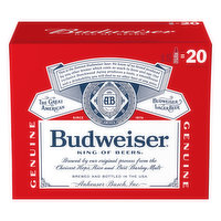 Budweiser Beer, Lager - 15 Each 