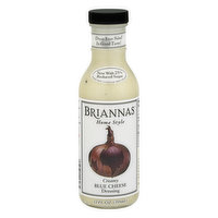 Briannas Dressing, Creamy Blue Cheese - 12 Ounce 