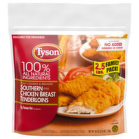 Tyson Tyson Fully Cooked Southern Style Chicken Tenders, 40 oz. (Frozen)