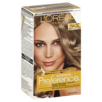 Superior Preference Permanent Haircolor, Cooler, Medium Ash Blonde 7-1/2A