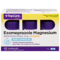 TopCare Esomeprazole Magnesium, 20 mg, Mini Capsules - 42 Each