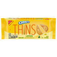 OREO Thins Lemon Creme Sandwich Cookies, Family Size, 11.78 oz