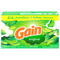 Gain Dryer Sheets, Original