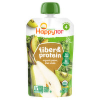 HappyTot Fruit & Veggie Blend, Fiber & Protein, Stage 4 - 4 Ounce