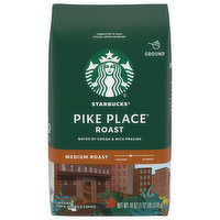 Starbucks Coffee, Ground, Medium Roast, Pike Place Roast