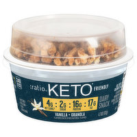 Ratio Dairy Snack, Vanilla + Granola - 4.7 Ounce
