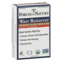 Forces of Nature Wart Remover, Organic, Extra Strength - 0.14 Fluid ounce 