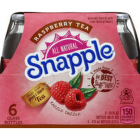 Snapple Tea, Raspberry, Glass Bottles