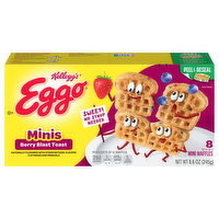 Eggo Waffles, Berry Blast Toast, Minis - 8 Each 