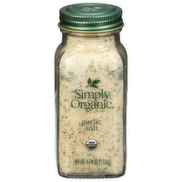 Simply Organic Garlic Salt - 4.7 Ounce 