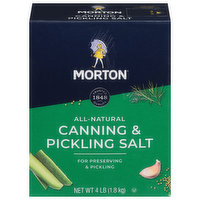 Morton Salt, Canning & Pickling - 4 Pound