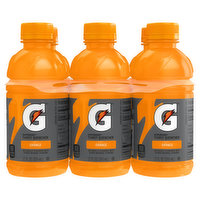 Gatorade Thirst Quencher, Orange - 6 Each 