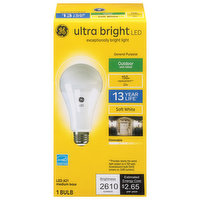 GE Light Bulb, LED A21, Soft White, 22 Watts - 1 Each 