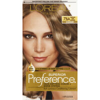 Superior Preference Permanent Haircolor, Cooler, Medium Ash Blonde 7-1/2A