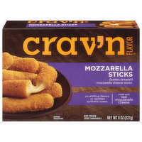 Crav'n Flavor Mozzarella Sticks - 8 Ounce 