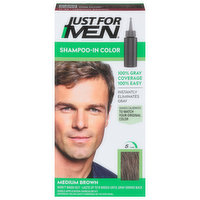 Just For Men Shampoo-In Color, Medium Brown - 1 Each 