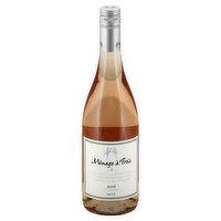 Menage a Trois Rose Wine, California, 2017 - 750 Millilitre 