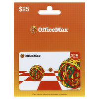 Office Max Gift Card, $25 - 1 Each 