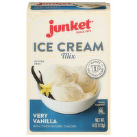 Junket Ice Cream Mix, Very Vanilla