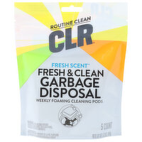 Clr Cleaning Pods, Garbage Disposal, Fresh Scent - 5 Each 